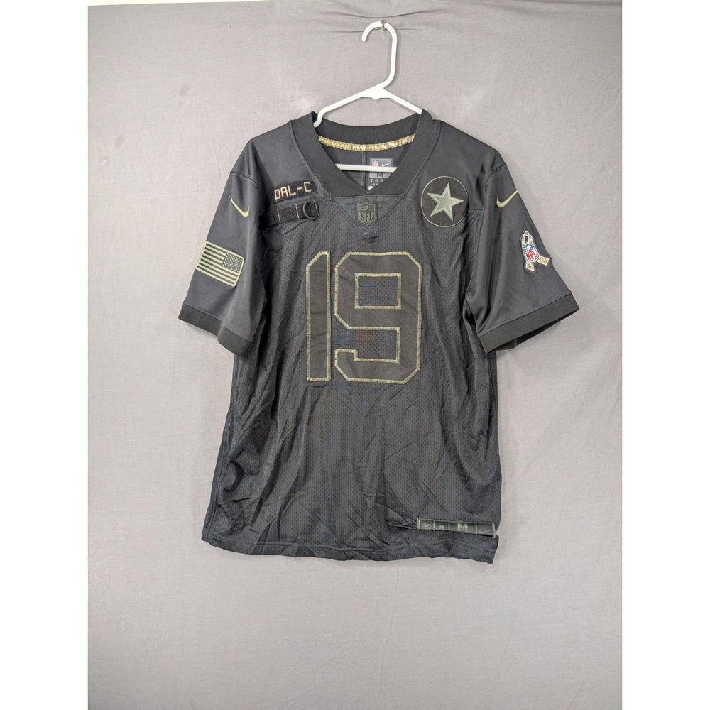 Nike Amari Cooper Dallas Cowboys Salute To Service Jersey Black Mens Medium